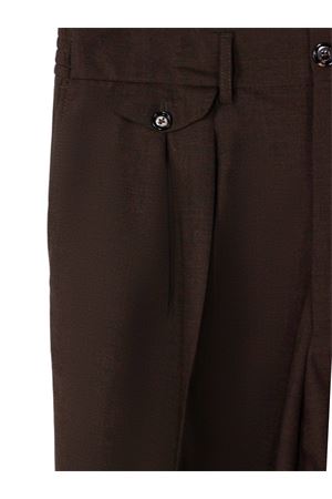 Pantalone in misto lana vergine marrone BE ABLE | SAMMYTBCMMORO